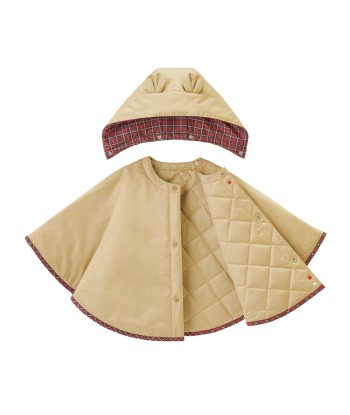 PONCHO BEIGE OURSONS des créatures d'habitude