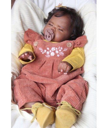 Bambola reborn toddler afroamericana 66cm - Pickle by Nikki Johnston Véritable concentré