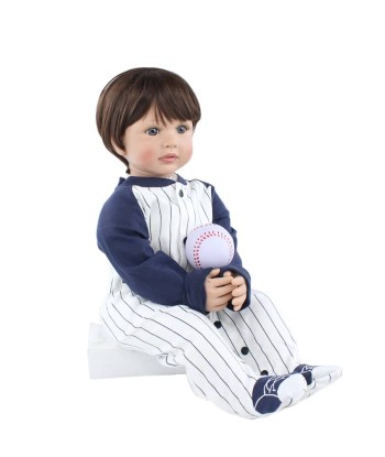 Grande bambola reborn toddler 60cm - TEDDY d'Europe débarque