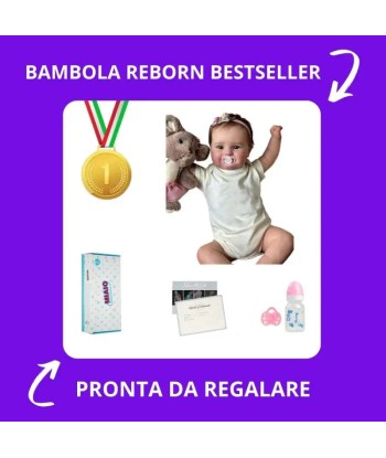 Bambola reborn femmina realistica 50cm - MINA paiement sécurisé