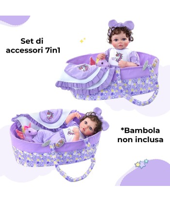 Set x7 accessori unicorno per bambole reborn Les magasins à Paris et en Île-de-France