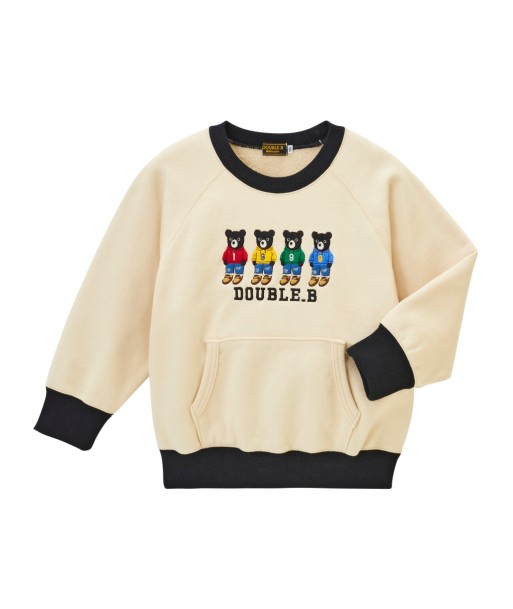 SWEATSHIRT BLANC DOUBLE B livraison gratuite