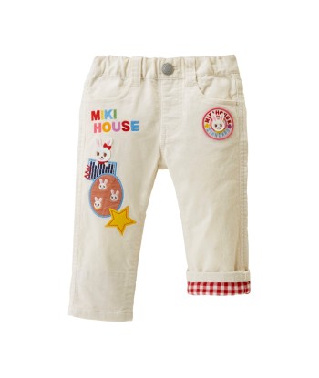 PANTALON COTON BLANC USAKO en stock