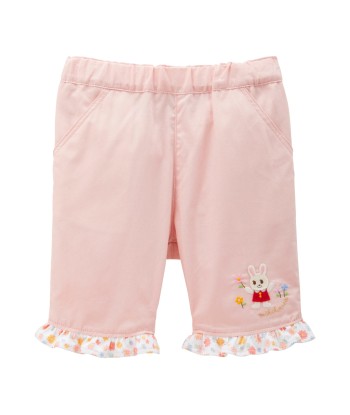 PANTALON COTON ROSE PRINTEMPS USAKO à prix réduit toute l'année