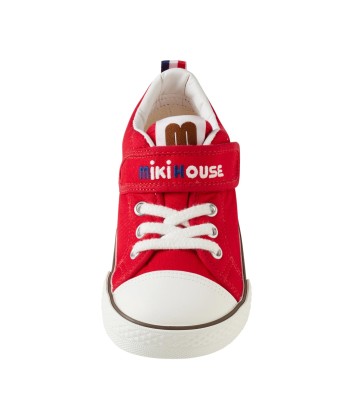 CHAUSSURES EN TOILE DE COTON  ROUGE france