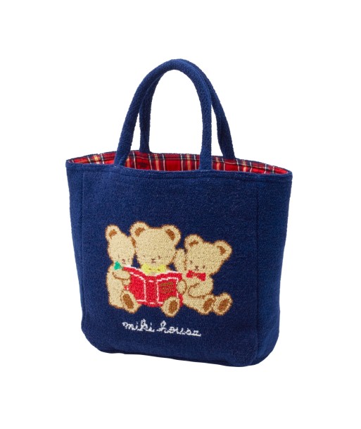 SAC COTON BLEU 3 OURSONS du meilleur 