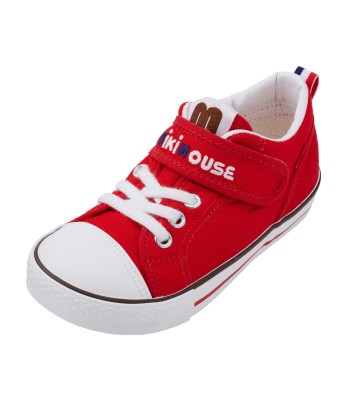 CHAUSSURES EN TOILE DE COTON  ROUGE france