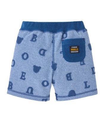 SHORT BLEU DOUBLE B de technologie