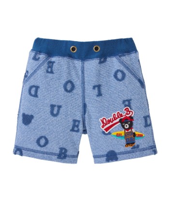 SHORT BLEU DOUBLE B de technologie