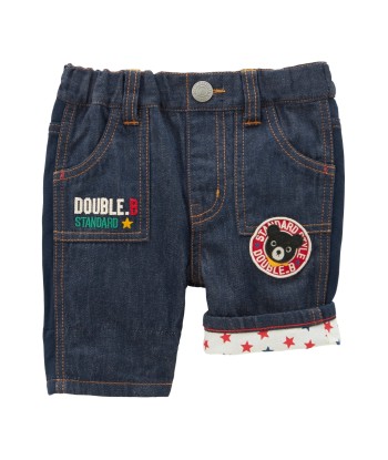 SHORT BLEU MARINE DOUBLE B Livraison rapide