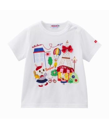 T- SHIRT BLANC USAKO À PARIS prix