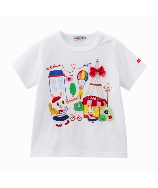 T- SHIRT BLANC USAKO À PARIS prix