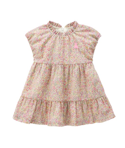 ROBE ROSE MOTIFS LIBERTY livraison gratuite