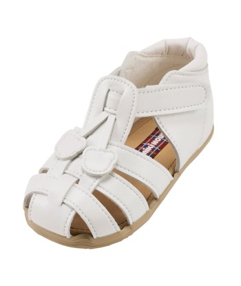 SANDALES BLANCHES ENFANT AVEC CERISE outlet