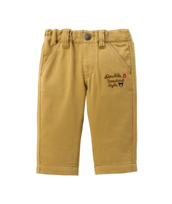 PANTALON EN COTON BEIGE STANDARD DOUBLE B Comment ça marche