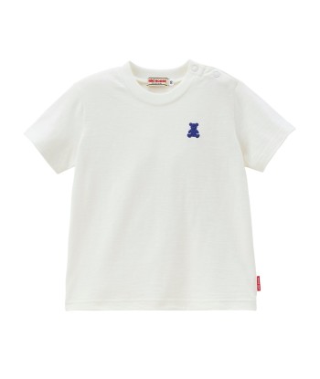 T-SHIRT BLANC CLASSIQUE OURSON français