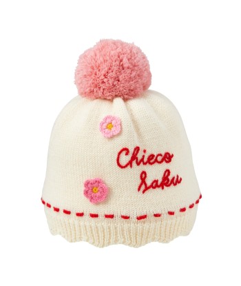 BONNET EN LAINE CHIECO SAKU CRÈME en stock