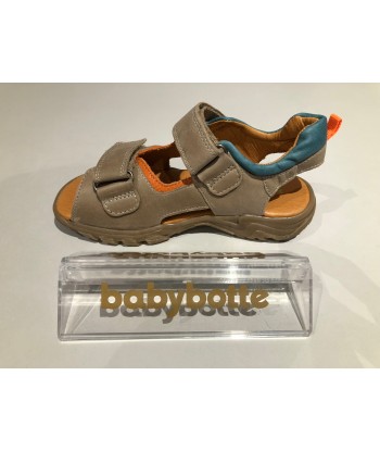 Sandalettes Babybotte klafouti taupe ouvre sa boutique