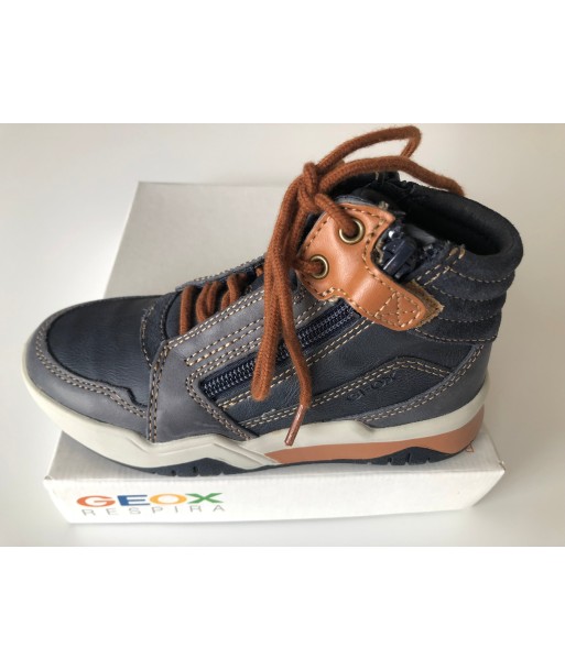 Bottines GEOX J Perth navy brown Profitez des Offres !