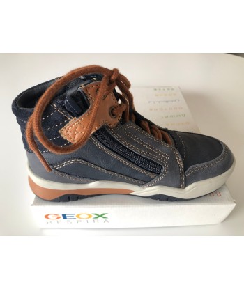 Bottines GEOX J Perth navy brown Profitez des Offres !