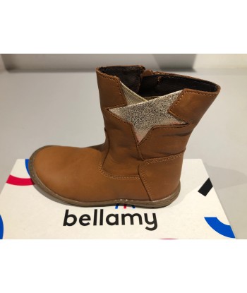 Boots haute Bellamy Lolita camel les ctes