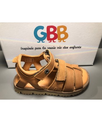 Sandalettes GBB Julio camel sur le site 