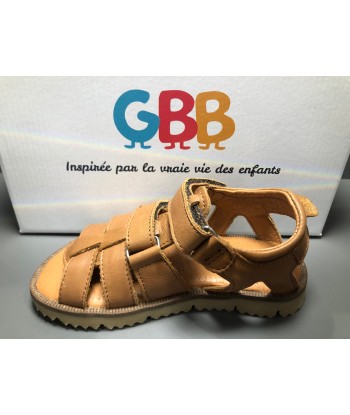 Sandalettes GBB Julio camel sur le site 