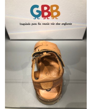 Sandalettes GBB Julio camel sur le site 