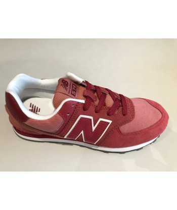 Baskets New balance GC574WT1 rose bordeaux en stock