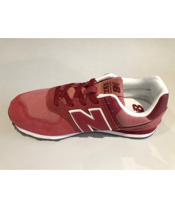 Baskets New balance GC574WT1 rose bordeaux en stock