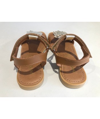 Sandalettes Bellamy trisby camel solde