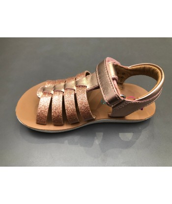 Sandalettes Shoo pom Goa spart Copper en stock