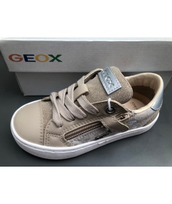 Chaussures basses Geox J kilwi beige pas cher 