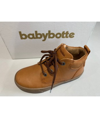 Bottines Babybotte kroket cognac en stock