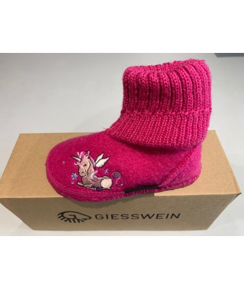 Chaussons giesswein himbeer konigshain fushia ouvre sa boutique