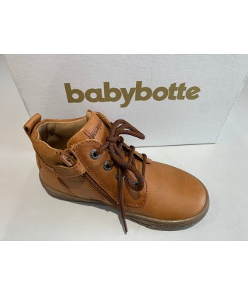 Bottines Babybotte kroket cognac en stock