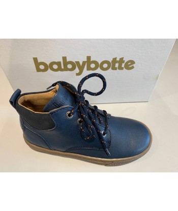 Bottines Babybotte kroket bleu le concept de la Pate a emporter 