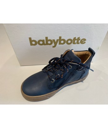 Bottines Babybotte kroket bleu le concept de la Pate a emporter 