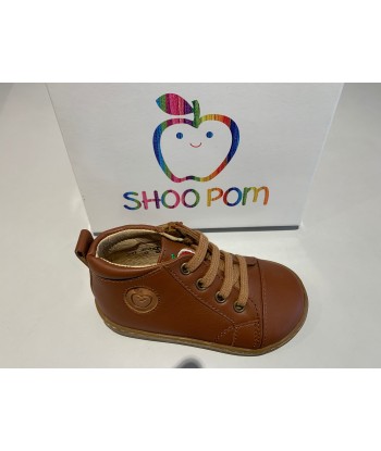 Bottines Shoo pom Bouba zip lace nappa camel commande en ligne