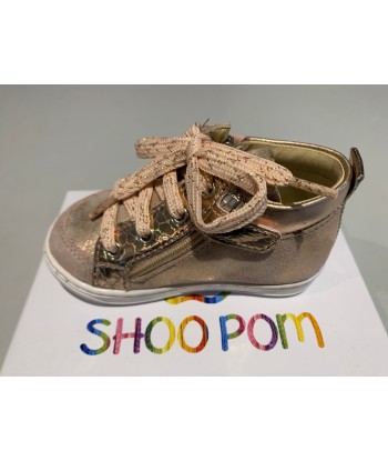 Bottines Shoo pom Bouba bi zip dust stone nude Cooper pas cher chine