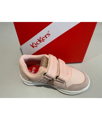 Chaussures basses kickers Kalido rose clair paiement sécurisé