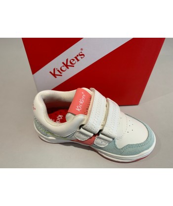 Chaussures basses Kalido blanc rose bleu shop