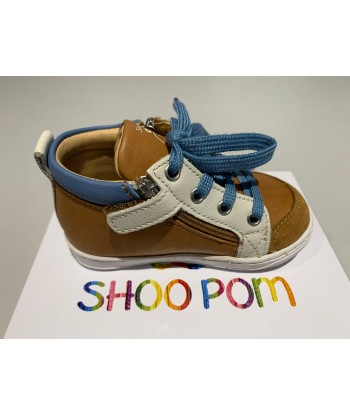 Bottines Shoo pom Bouba bi zip huggy kiri camel craie le concept de la Pate a emporter 