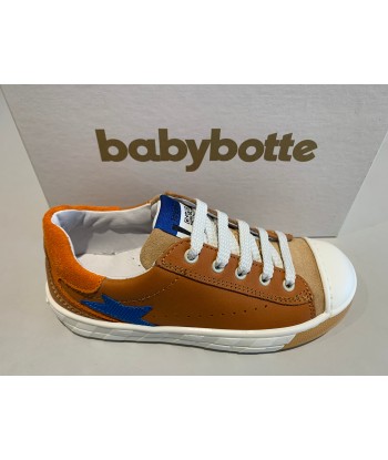 Chaussures basses Babybotte Kevin naturel cognac Les magasins à Paris et en Île-de-France