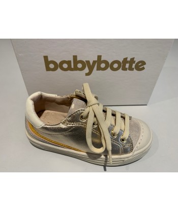 Chaussures basses Babybotte karolina lamine platine or » la livraison gratuite