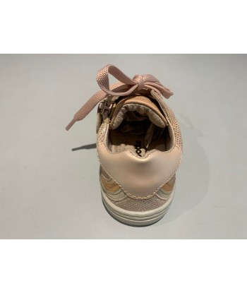 Chaussures basses Babybotte Karolina nude rose » en linge