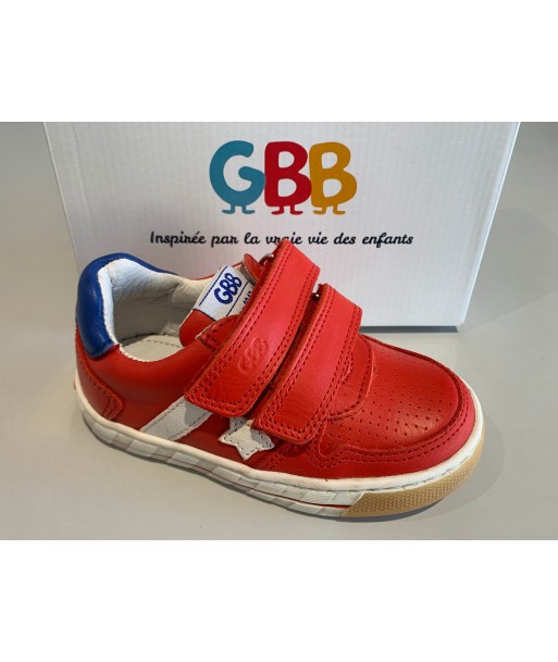 Chaussures basses GBB kiwi rouge d'Europe débarque