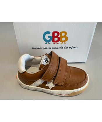 Chaussures basses GBB kiwi cognac pas cher chine