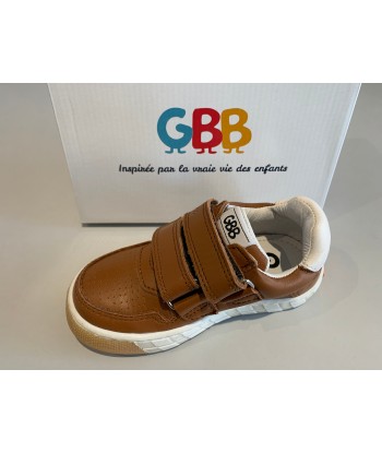 Chaussures basses GBB kiwi cognac pas cher chine