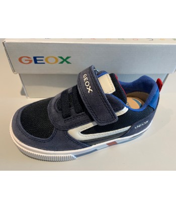 Chaussures basses geox B kilwi G navy white Faites des économies